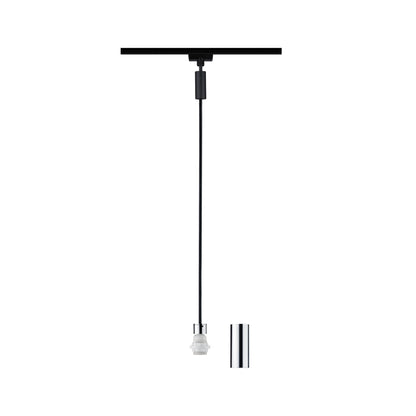 Paulmann Stromschienenpendelleuchte LB24 URail 2Easy Basic max.20W E27 sw/chr