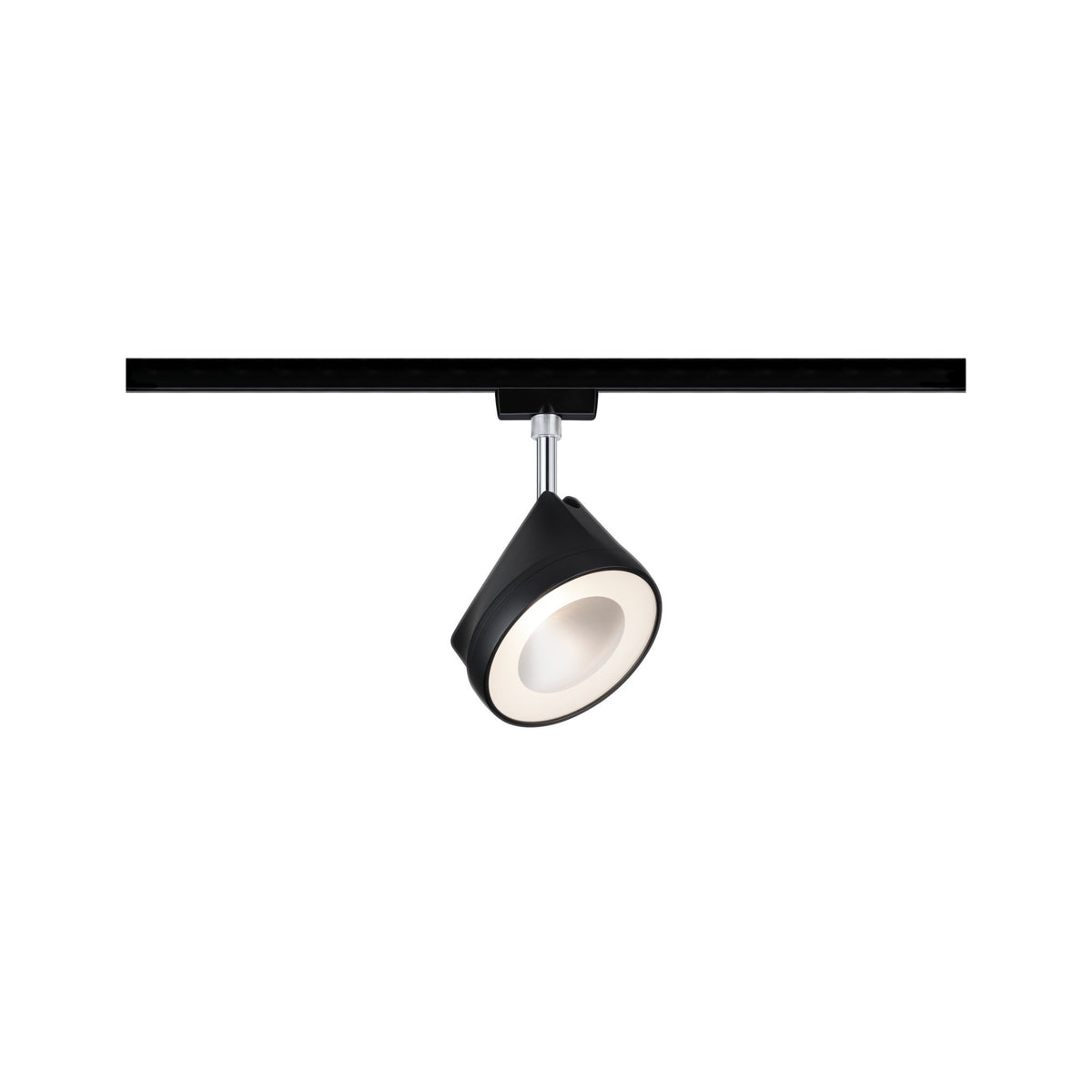 Paulmann URail Spot Arena 1x14W Schwarz matt/ Chrom 230V Metall 2700K dimmbar