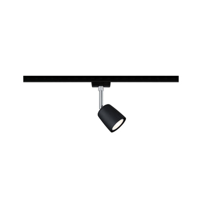 Paulmann URail LED-Spot Cover max. 10W Schwarz matt/Chrom Metall/Kunststoff