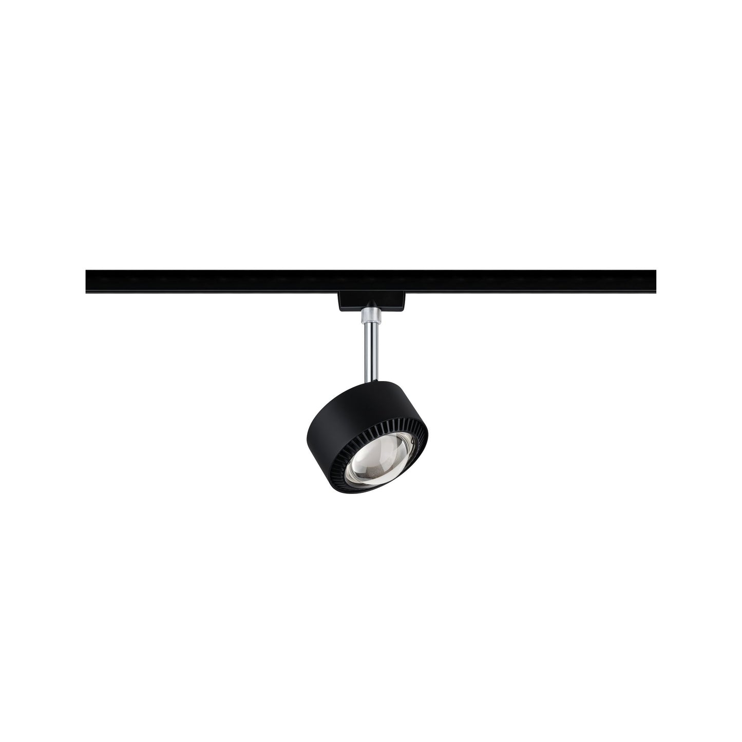 Paulmann Stromschienenstrahler URail Spot Aldan 9W sw/chr Met 2700K dim