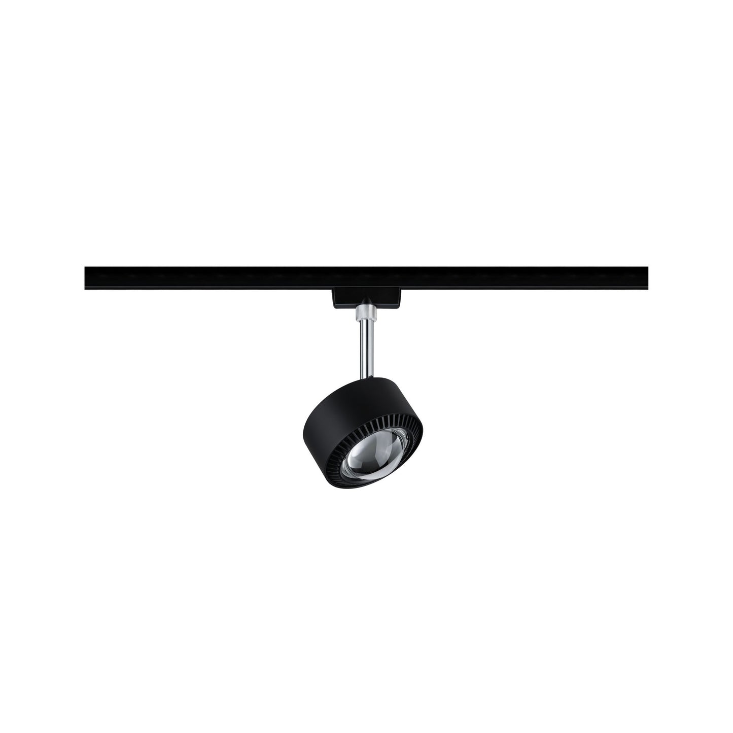 Paulmann Stromschienenstrahler URail Spot Aldan 9W sw/chr Met 2700K dim
