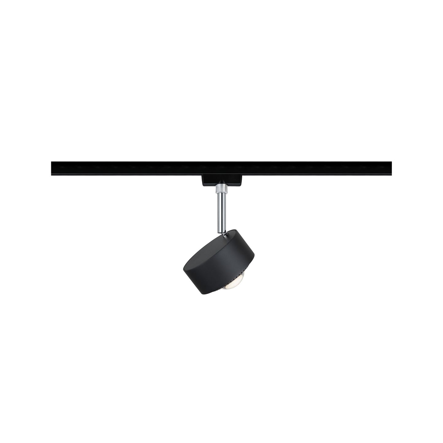 Paulmann Stromschienenstrahler URail Spot Aldan 9W sw/chr Met 2700K dim