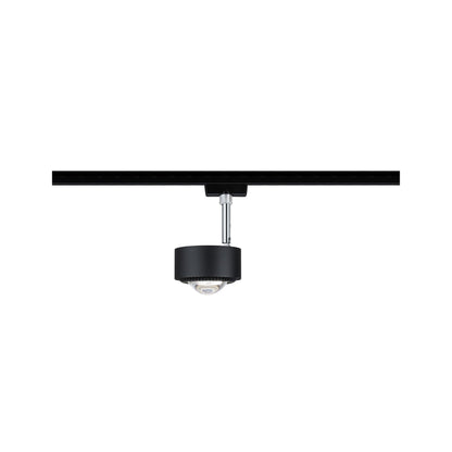 Paulmann Stromschienenstrahler URail Spot Aldan 9W sw/chr Met 2700K dim