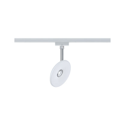 Paulmann URail Spot Sphere 7,4W Weiß/Chrom 230V Kunststoff dimmbar 2700K