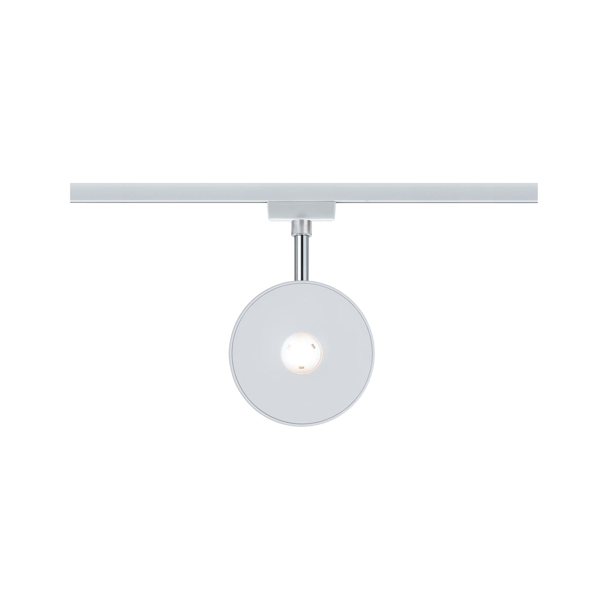 Paulmann URail Spot Sphere 7,4W Weiß/Chrom 230V Kunststoff dimmbar 2700K