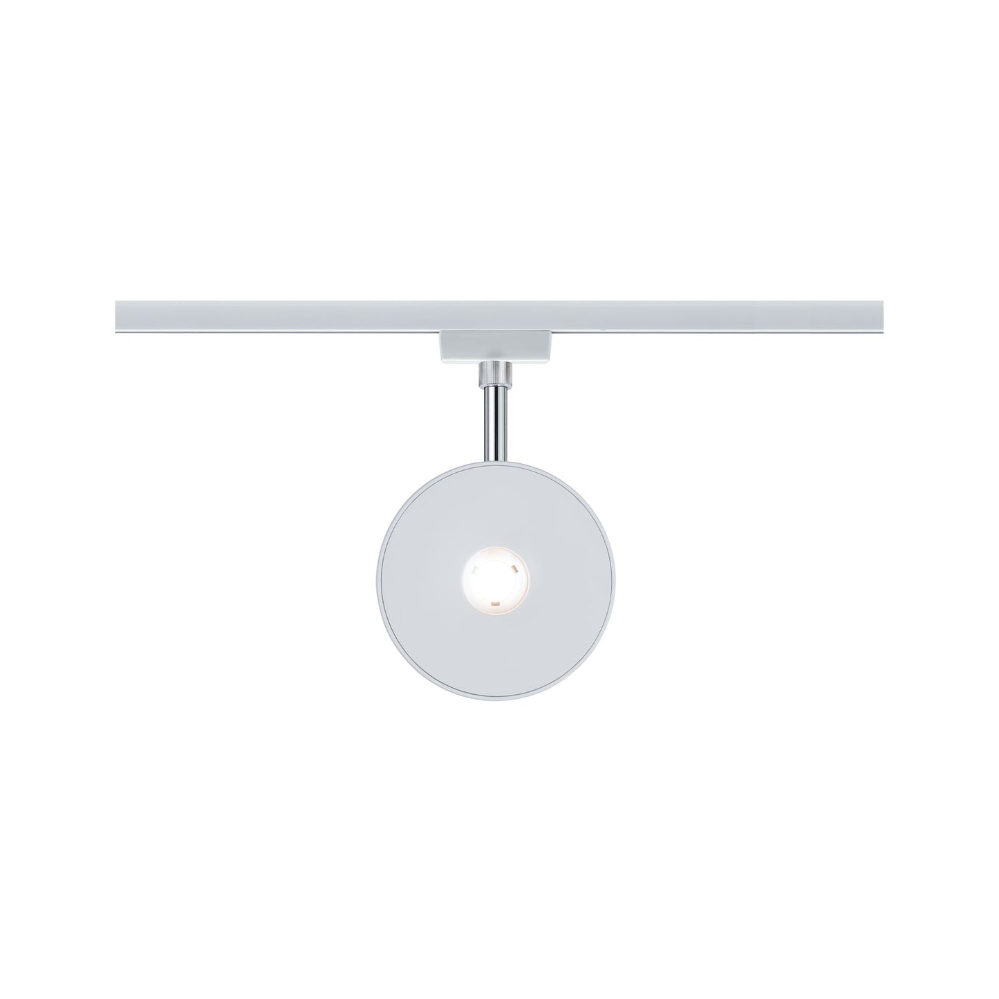 Paulmann URail Spot Sphere 7,4W Weiß/Chrom 230V Kunststoff dimmbar 2700K