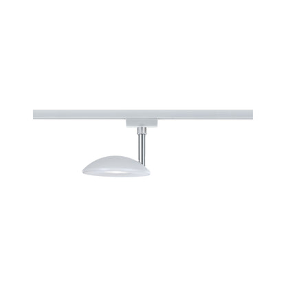 Paulmann URail Spot Sphere 7,4W Weiß/Chrom 230V Kunststoff dimmbar 2700K