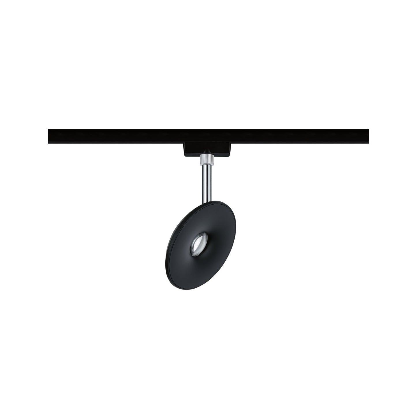 Paulmann URail Spot Sphere 7,4W Schwarz matt/ Chrom 230V Kunststoff dimmbar 2700K