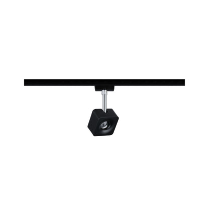 Paulmann URail LED-Spot Cube 8 W Schwarz matt/Chrom 4000K Metall/Kunststoff dimmbar