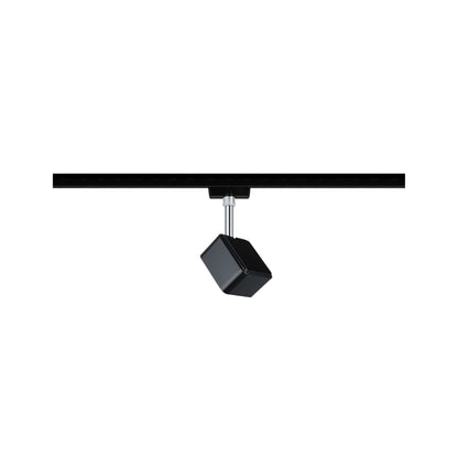 Paulmann URail LED-Spot Cube 8 W Schwarz matt/Chrom 4000K Metall/Kunststoff dimmbar