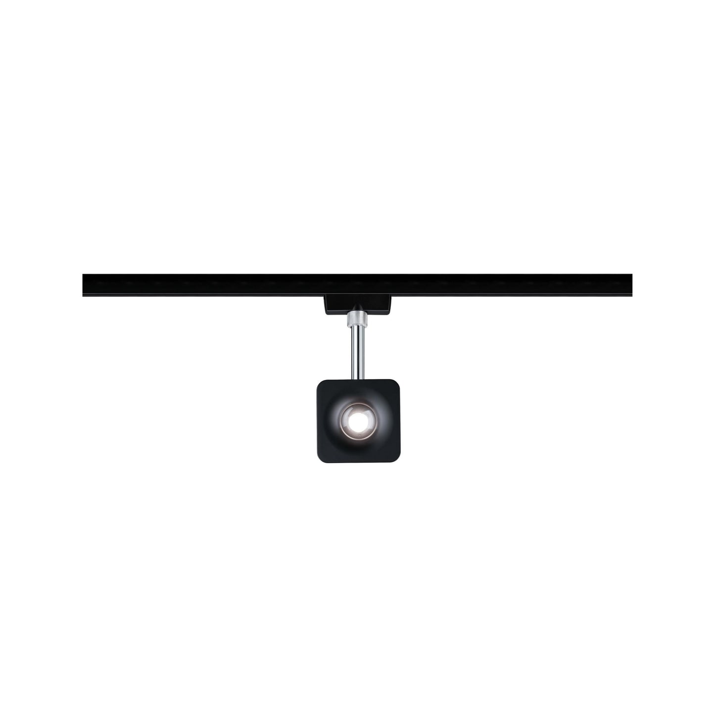 Paulmann URail LED-Spot Cube 8 W Schwarz matt/Chrom 4000K Metall/Kunststoff dimmbar