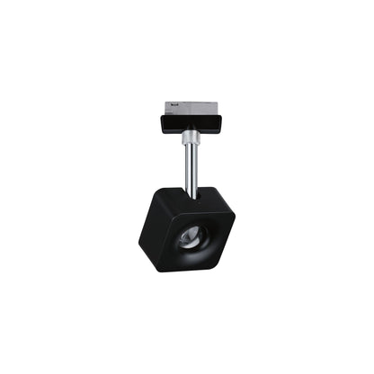 Paulmann URail LED-Spot Cube 8 W Schwarz matt/Chrom 4000K Metall/Kunststoff dimmbar