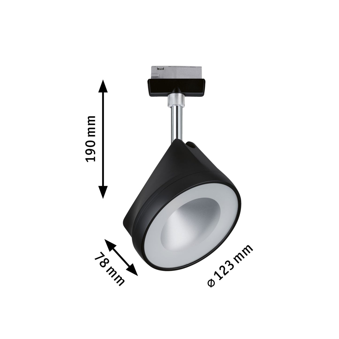 Paulmann URail LED-Spot Arena 4000K Metall/Kunststoff dimmbar