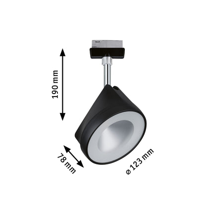 Paulmann URail LED-Spot Arena 4000K Metall/Kunststoff dimmbar
