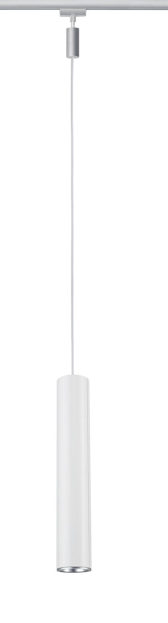 Paulmann URail Pendel Catalejo max10W GU10 Chrom matt/Weiß 230V Metall
