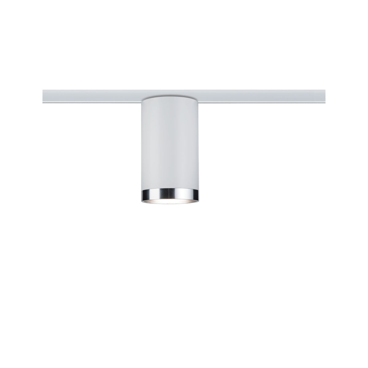 Paulmann URail Spot Tube max1x10W GU10 Weiß /Chrom Metall
