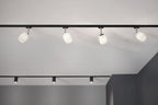 Paulmann URail Spot Blossom max 1x10W G9 Schwarz matt/Satin 230V Metall/Glas