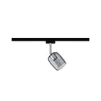 Paulmann URail Spot Blossom max 1x10W G9 Schwarz matt/Rauchglas 230V Metall/Glas