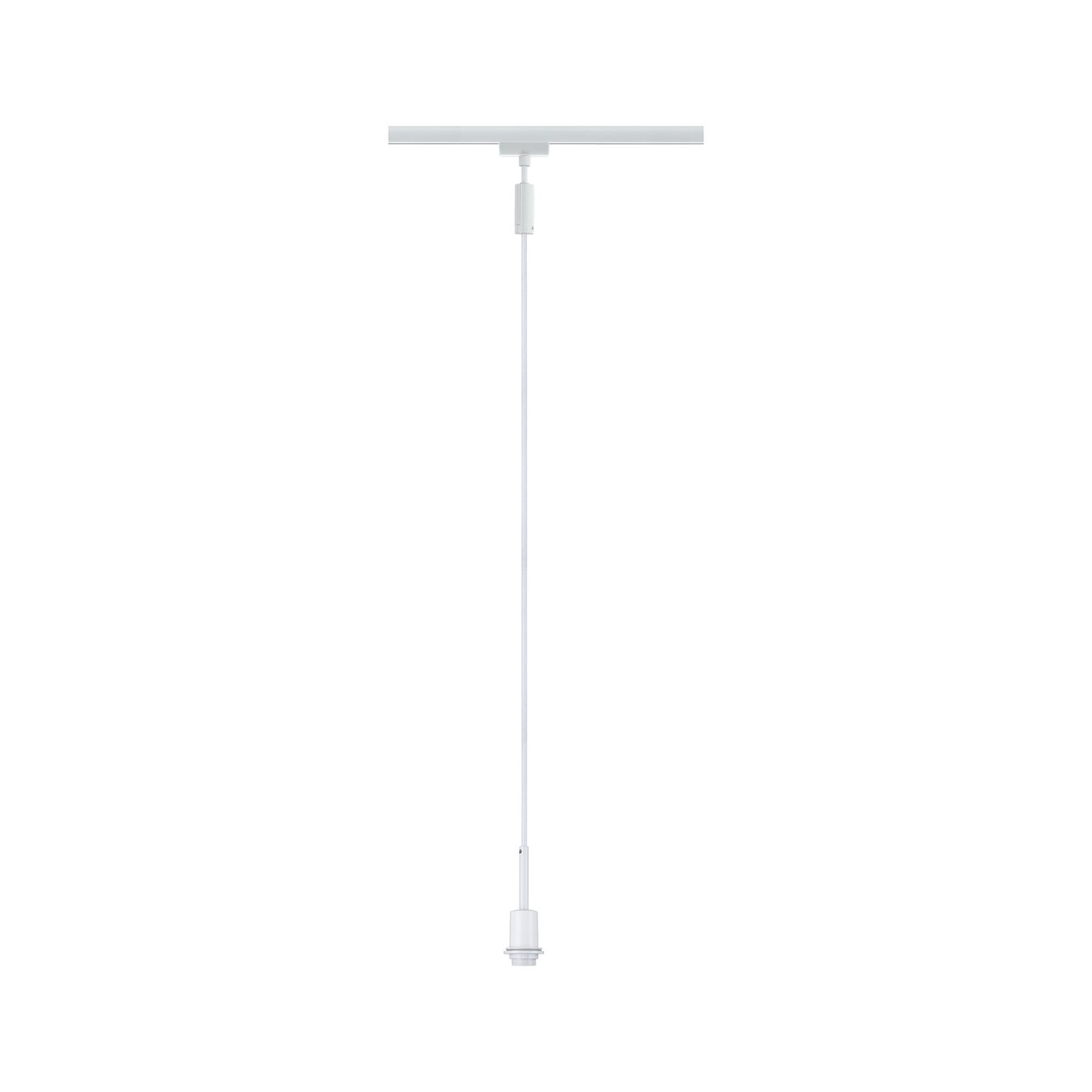 Paulmann URail DecoSystems Pend max1x20W E14 Weiß 230V Metall/Kunststoff Stoffkabel