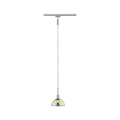 Paulmann URail Pendel Sarrasani max 20W E14 Chrom matt/Dicro 230V Metall Glas