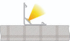 Deko-Light Eck-Profil AV-05-15  Silber-matt eloxiert