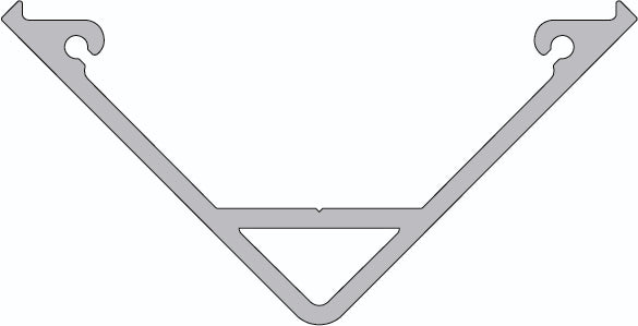 Deko-Light Eck-Profil AV-05-15  Silber-matt eloxiert