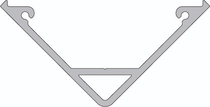 Deko-Light Eck-Profil AV-05-15  Silber-matt eloxiert