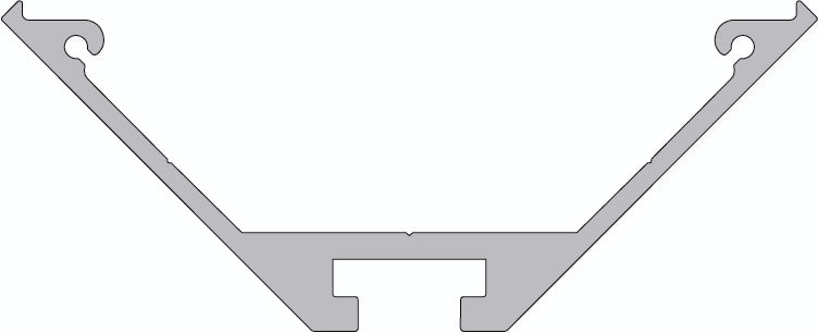 Deko-Light Eck-Profil AV-05-25  Silber-matt eloxiert
