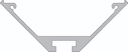 Deko-Light Eck-Profil AV-05-25  Silber-matt eloxiert