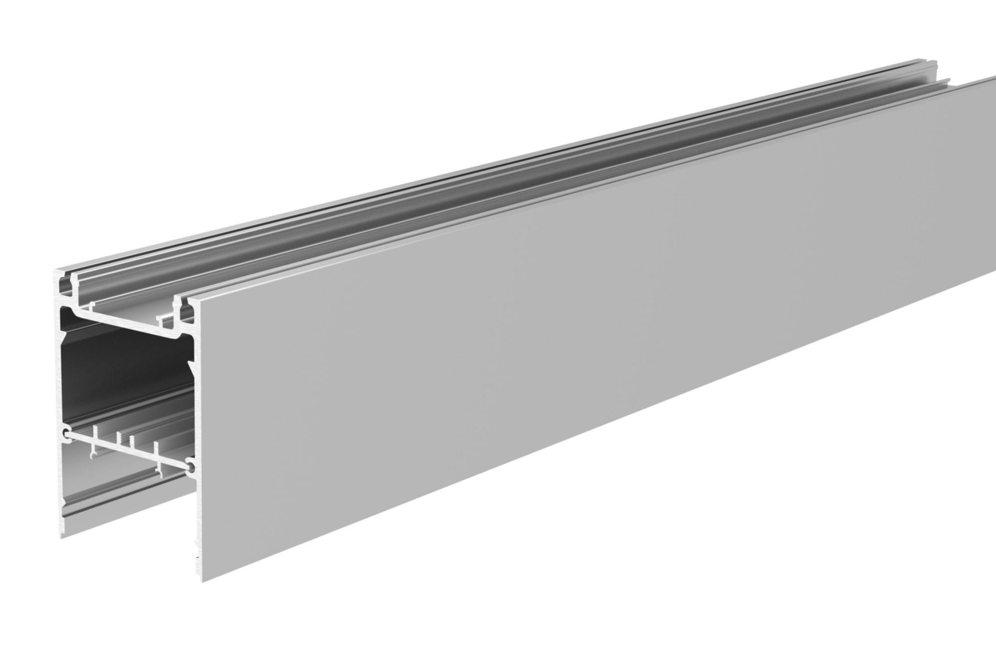 Deko-Light PLANO MS, 80 x 55mm, alu eloxiert mit LED-Träger, 2m