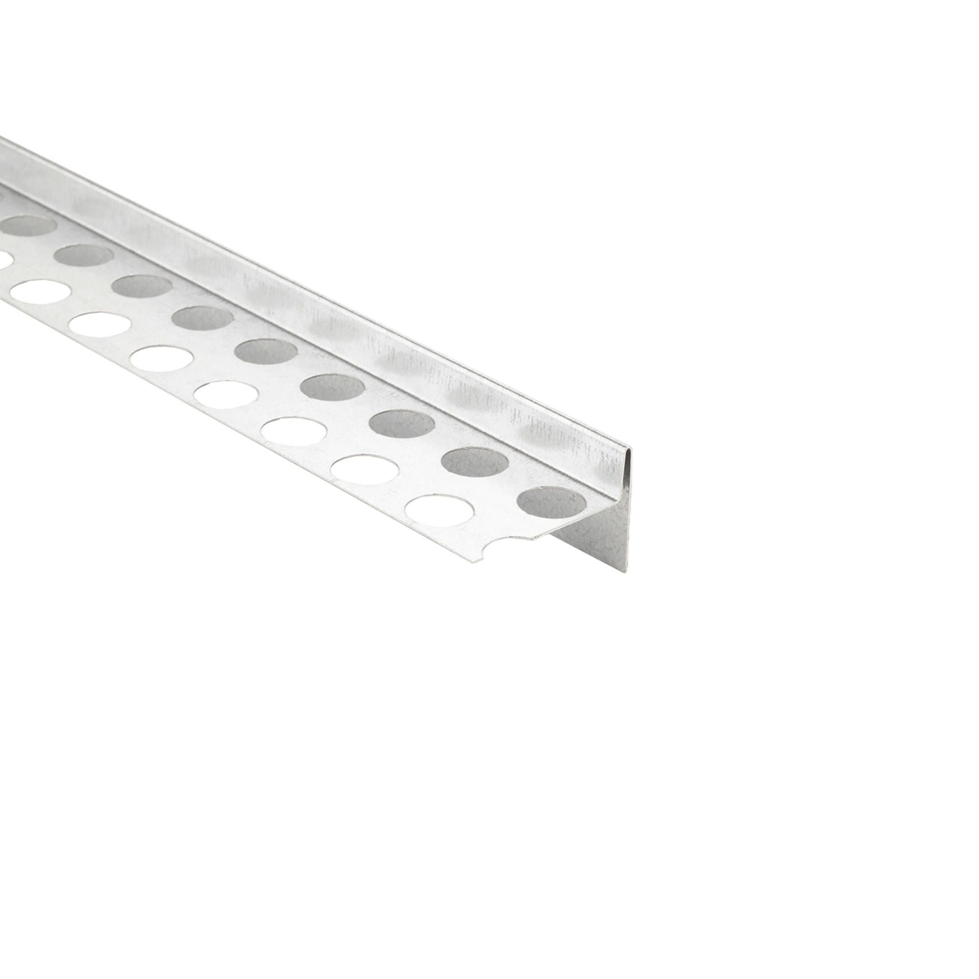 Deko-Light Combo Anschlussprofil für den Innenputz Aluminium natur, 2,5 m