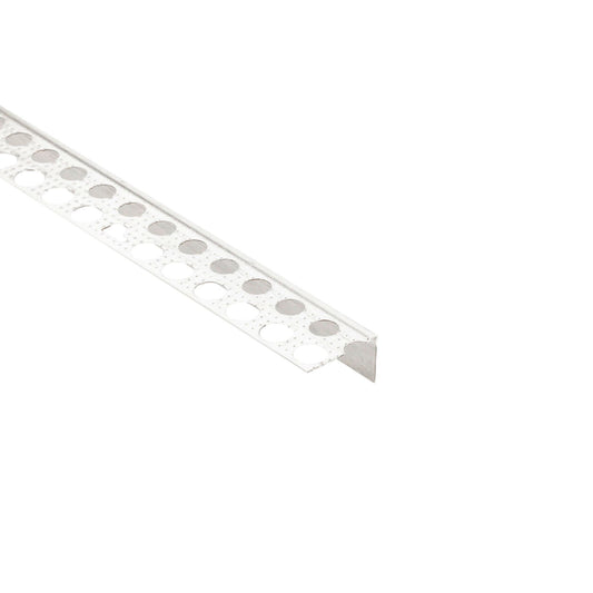 Deko-Light Combo Anschlussprofil für Spachtelarbeiten Aluminium natur, 2 m