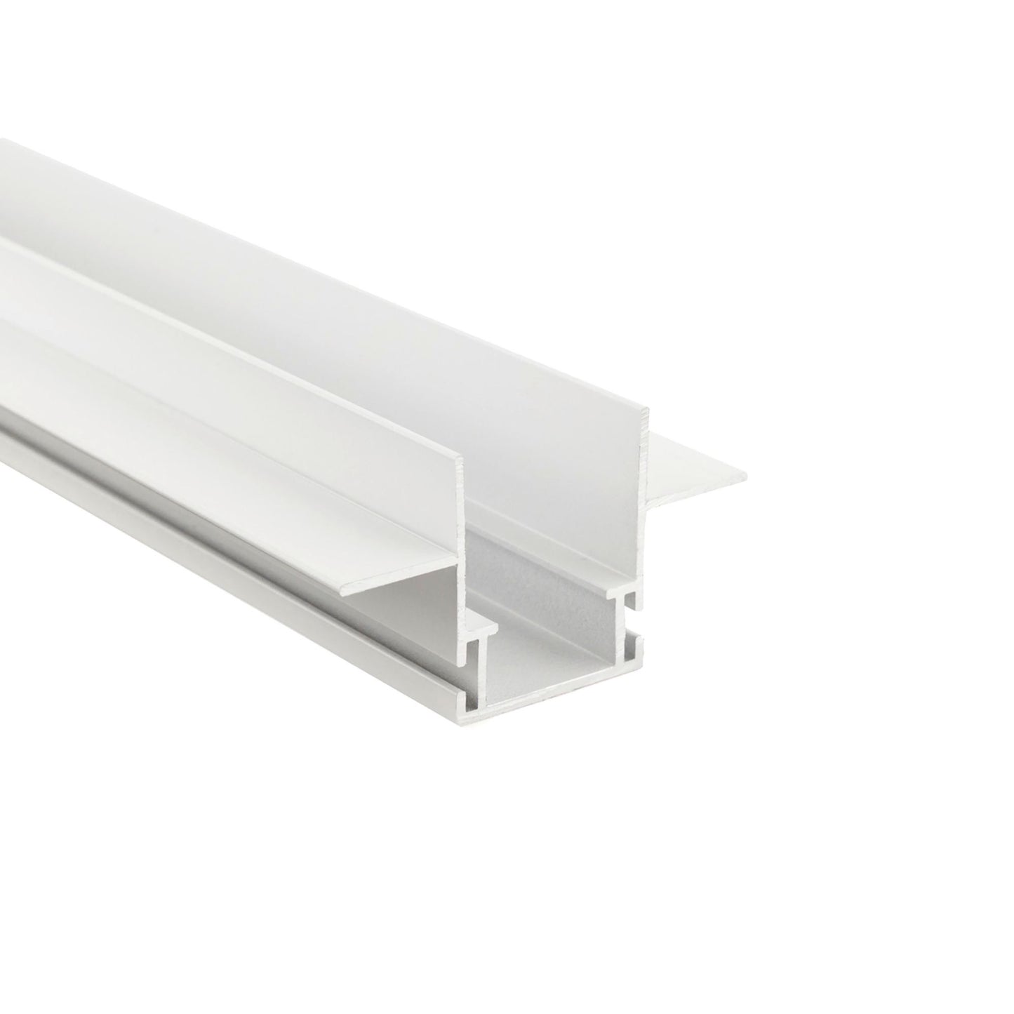 Deko-Light Combo Einbau Montageprofil mit Flügel, 13mm, 2m weiß