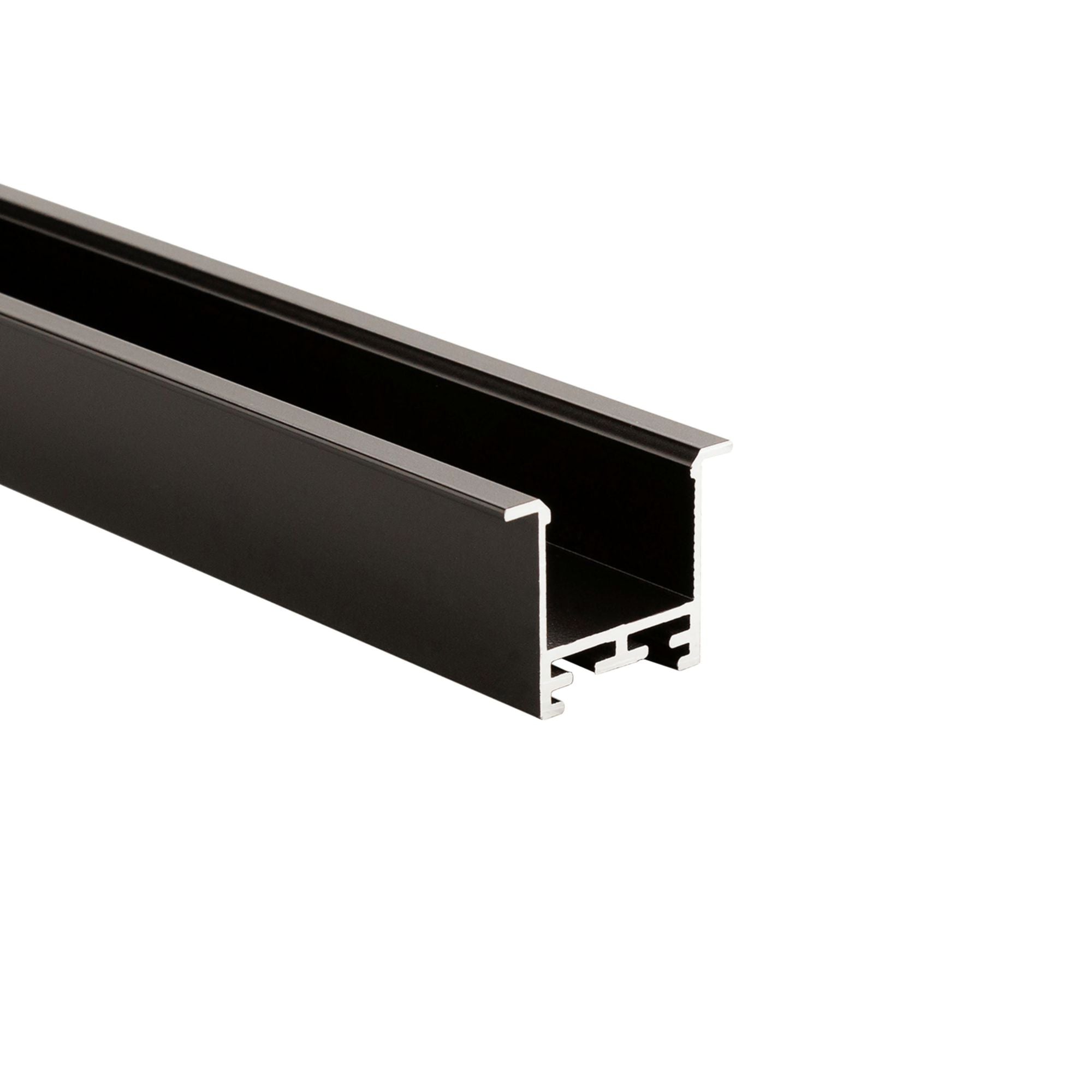 Deko-Light Combo T-Leuchtenprofil hoch, LT-02-20, schwarz, 3m