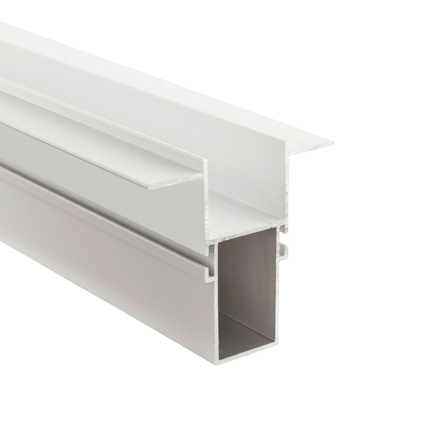 Deko-Light Combo Fassade Trafoprofil mit Flügel, 3mm, 1m weiß