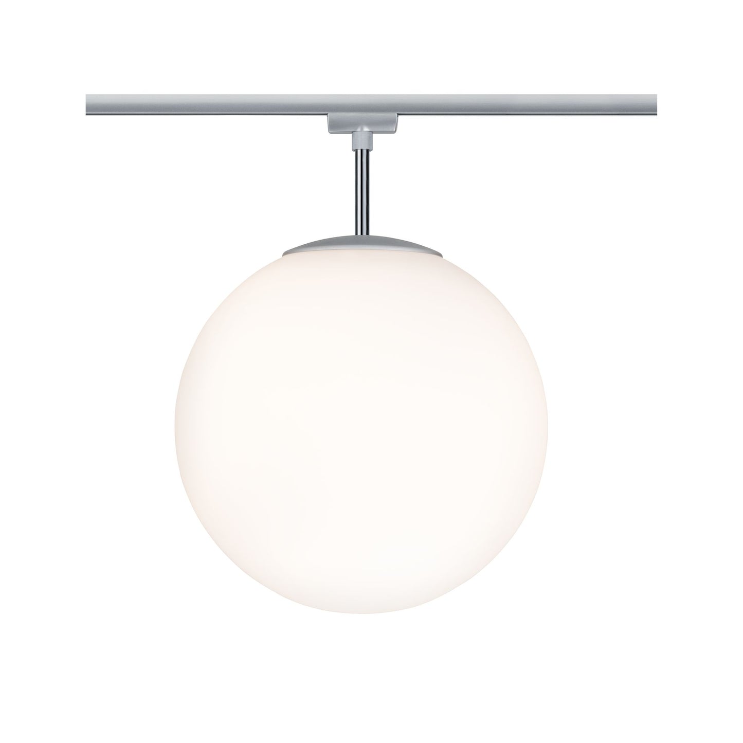 Paulmann URail Ceiling Globe Big max. 1x20W E27 Chr m/Opal 230V Metall/Glas dimmbar