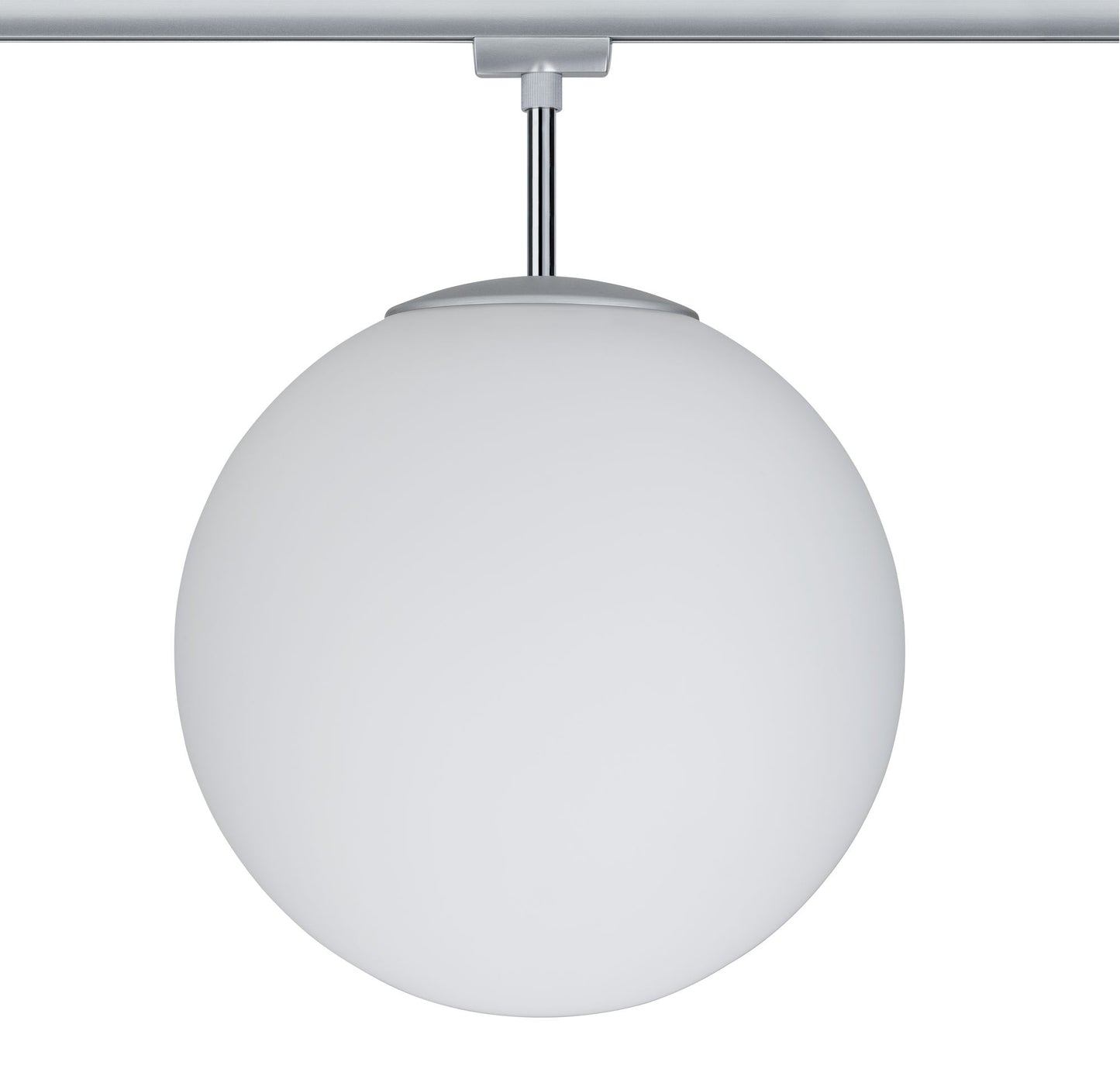 Paulmann URail Ceiling Globe Big max. 1x20W E27 Chr m/Opal 230V Metall/Glas dimmbar