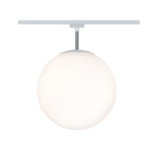 Paulmann URail Ceiling Globe Big max. 1x20W E27 Weiß/Opal 230V Metall/Glas dimmbar