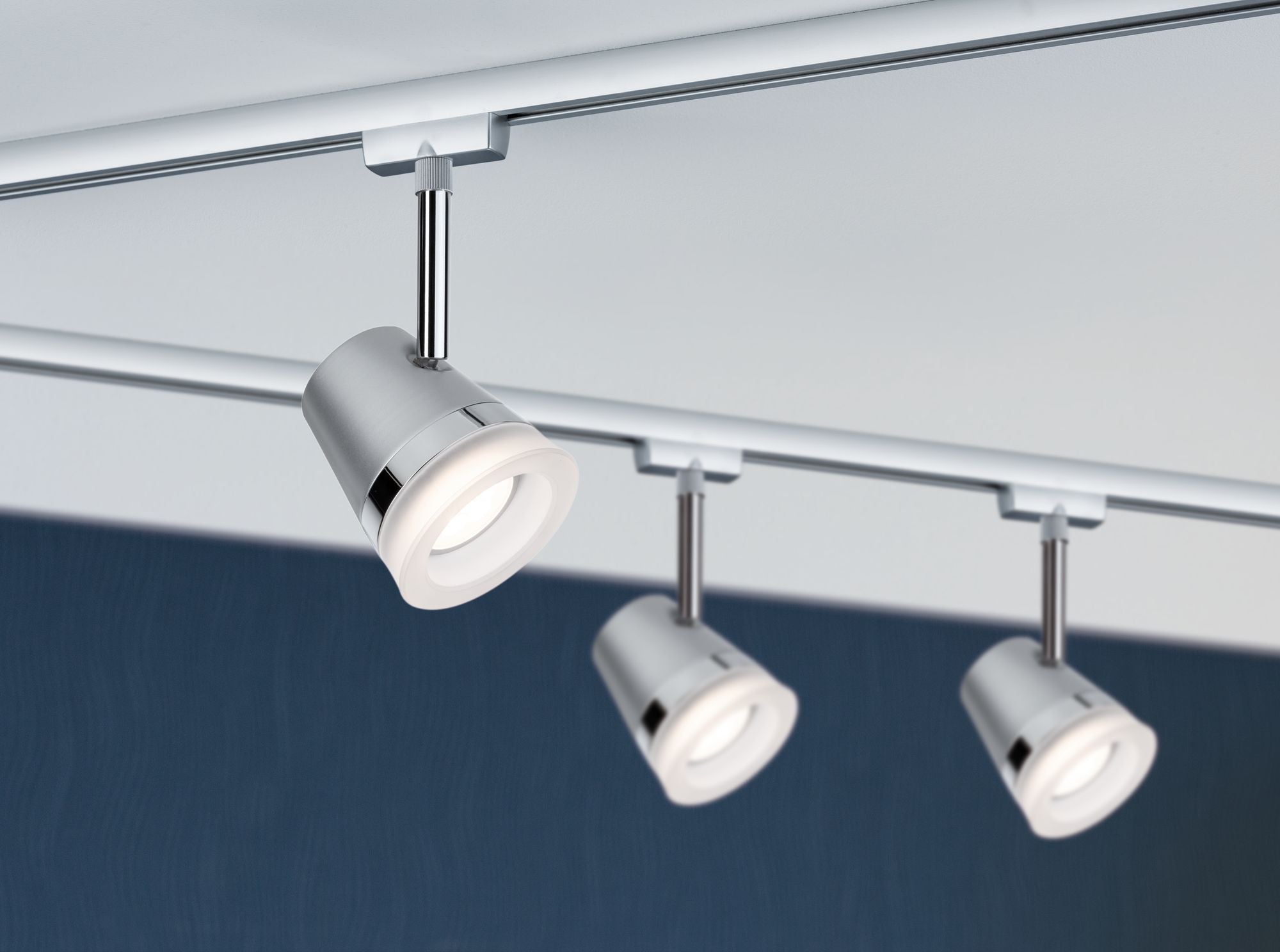 Paulmann URail Spot Cone max.1x10W GU10 Chrom m/ Chrom 230V Metall/Kunststoff