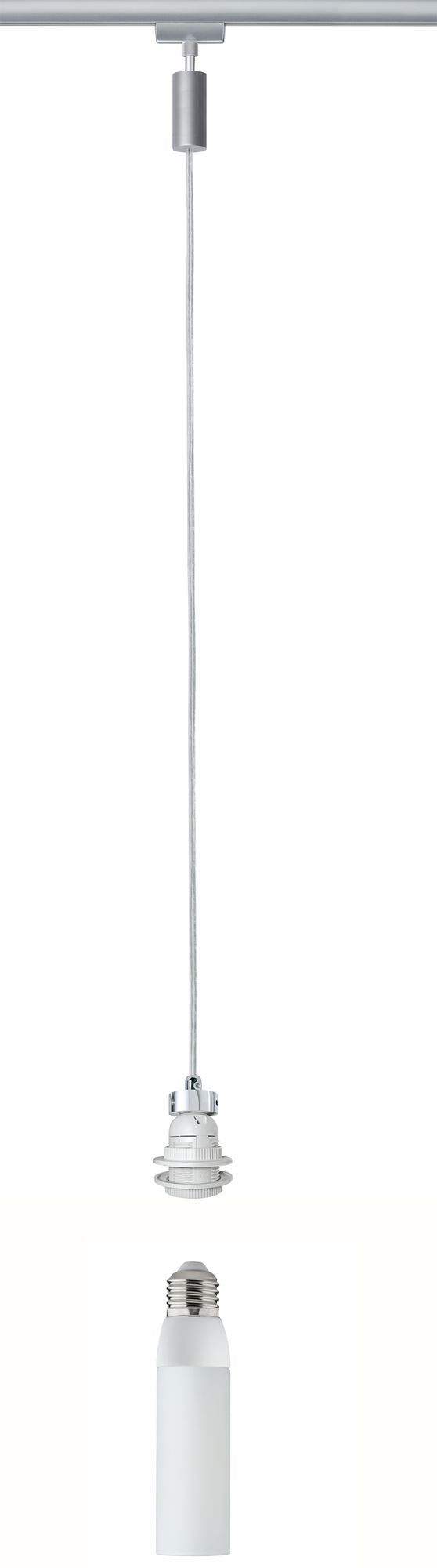 Paulmann URail System 2Easy LED Pendulum 1x5,5W E27 Chrom matt 230V Metall