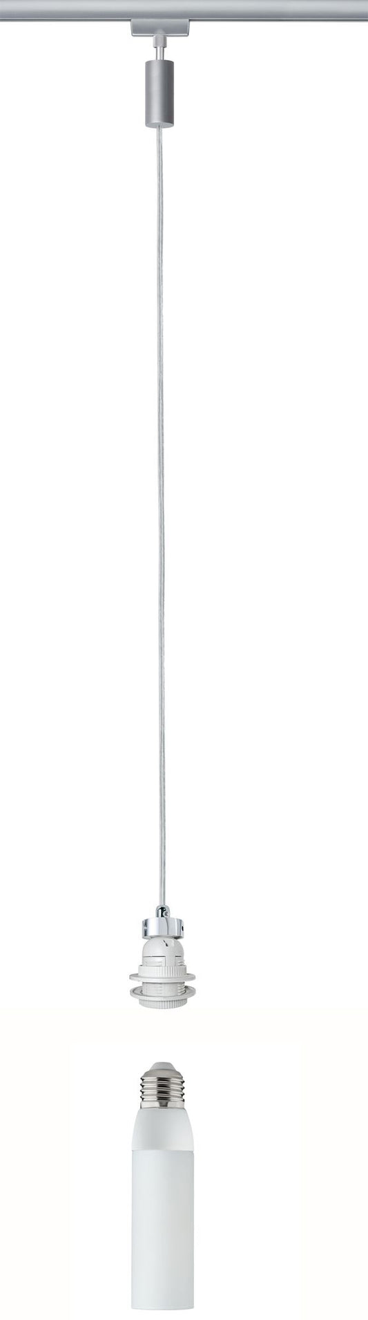 Paulmann URail System 2Easy LED Pendulum 1x5,5W E27 Chrom matt 230V Metall