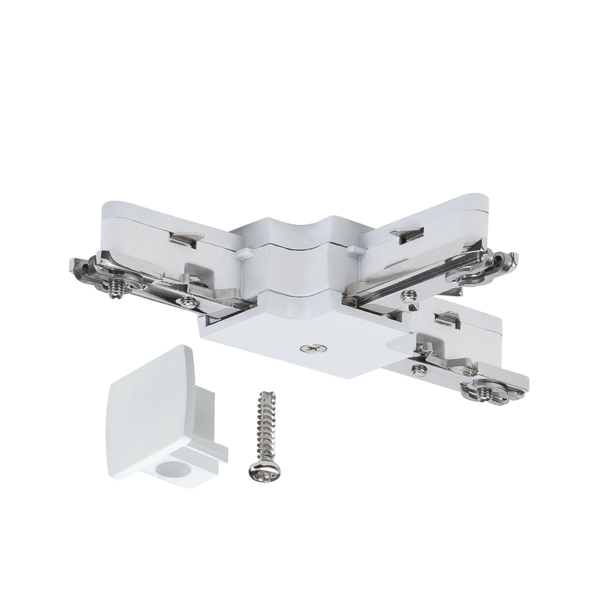 Paulmann URail System Light&Easy T-Verbinder 125mm max.1000W Weiß 230V Met/Kunstoff