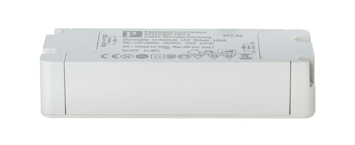 Paulmann LED Driver Konst.strom 350mA 12W dimmbar Weiß