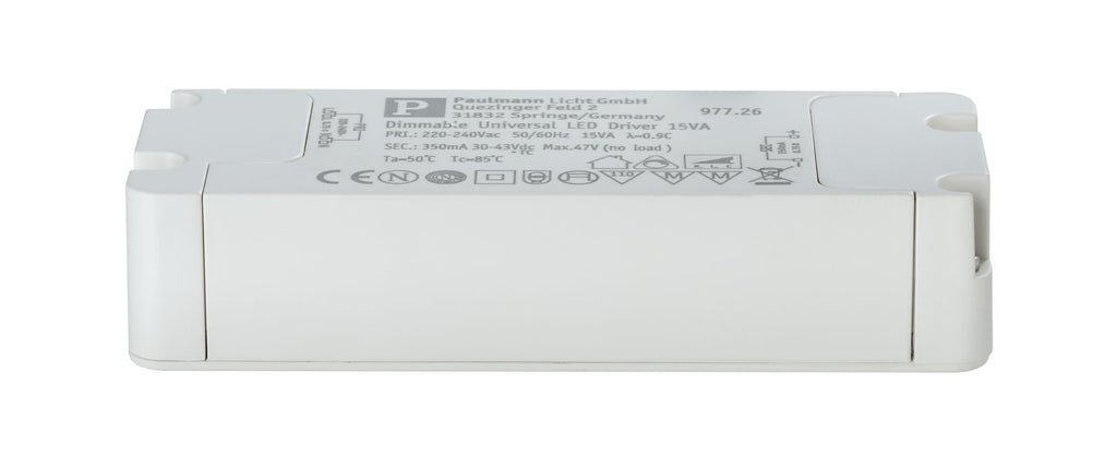 Paulmann LED Driver Konst.strom 350mA 15W dimmbar Weiß