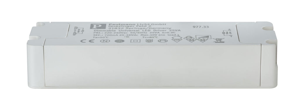 Paulmann LED Driver Konst.strom 700mA 25W dimmbar Weiß
