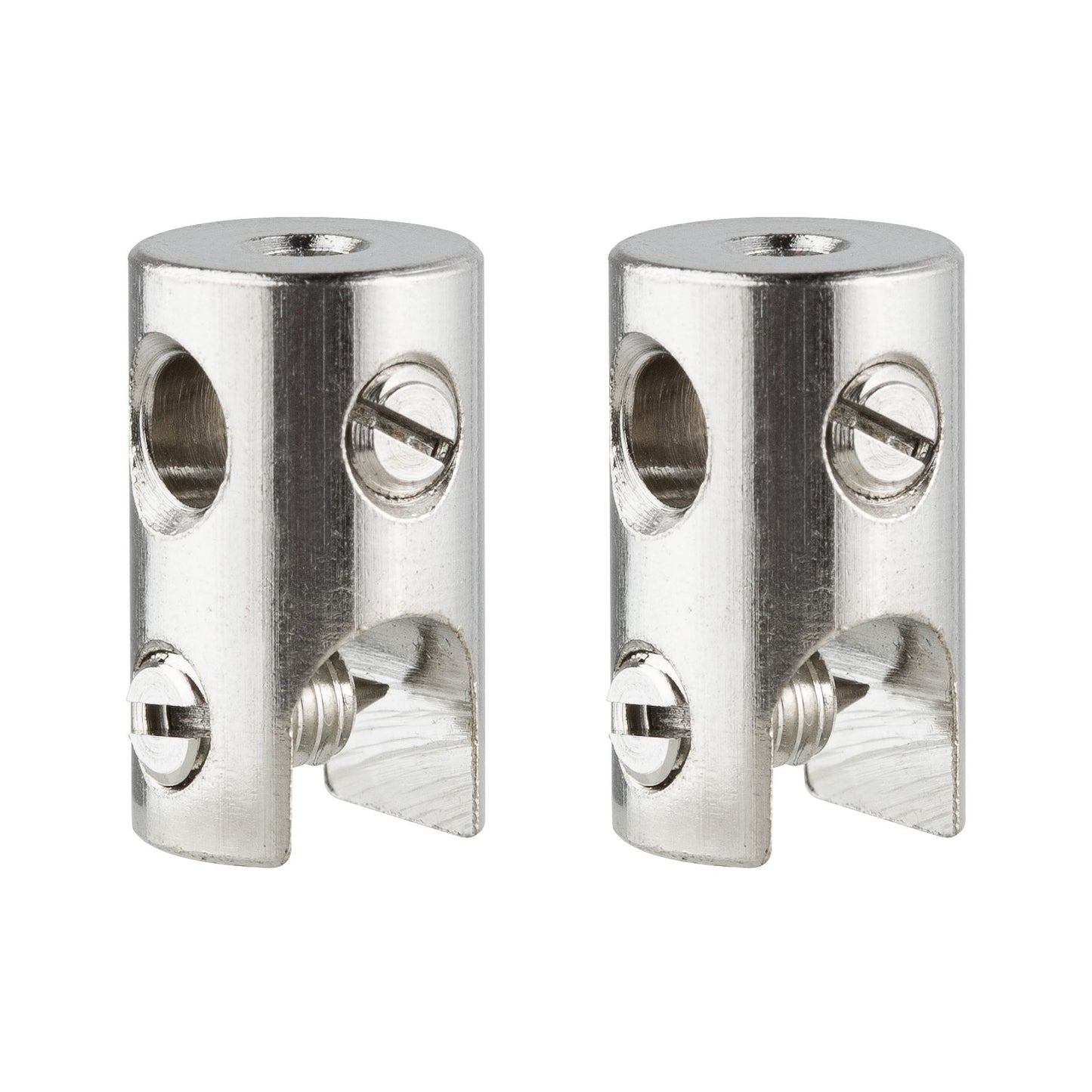 Paulmann WS L&E Seilklotz Seilsysteme 2er Pack max.150W/Stange max.300W Chrom 12V Met