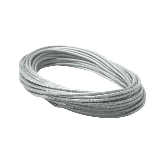 Paulmann Wire System L&E Sicherheits-Spannseil isoliert 12m 6qmm Klar