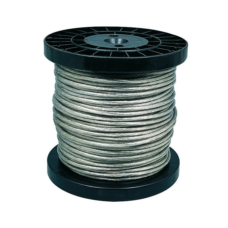 Paulmann Wire System L&E Sicherheits-Spannseil isoliert 100m 4qmm Klar