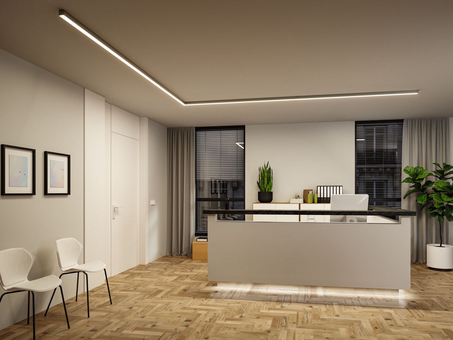 Paulmann Linion Lichtkanal 24V 3,5W 3000K Chrom matt