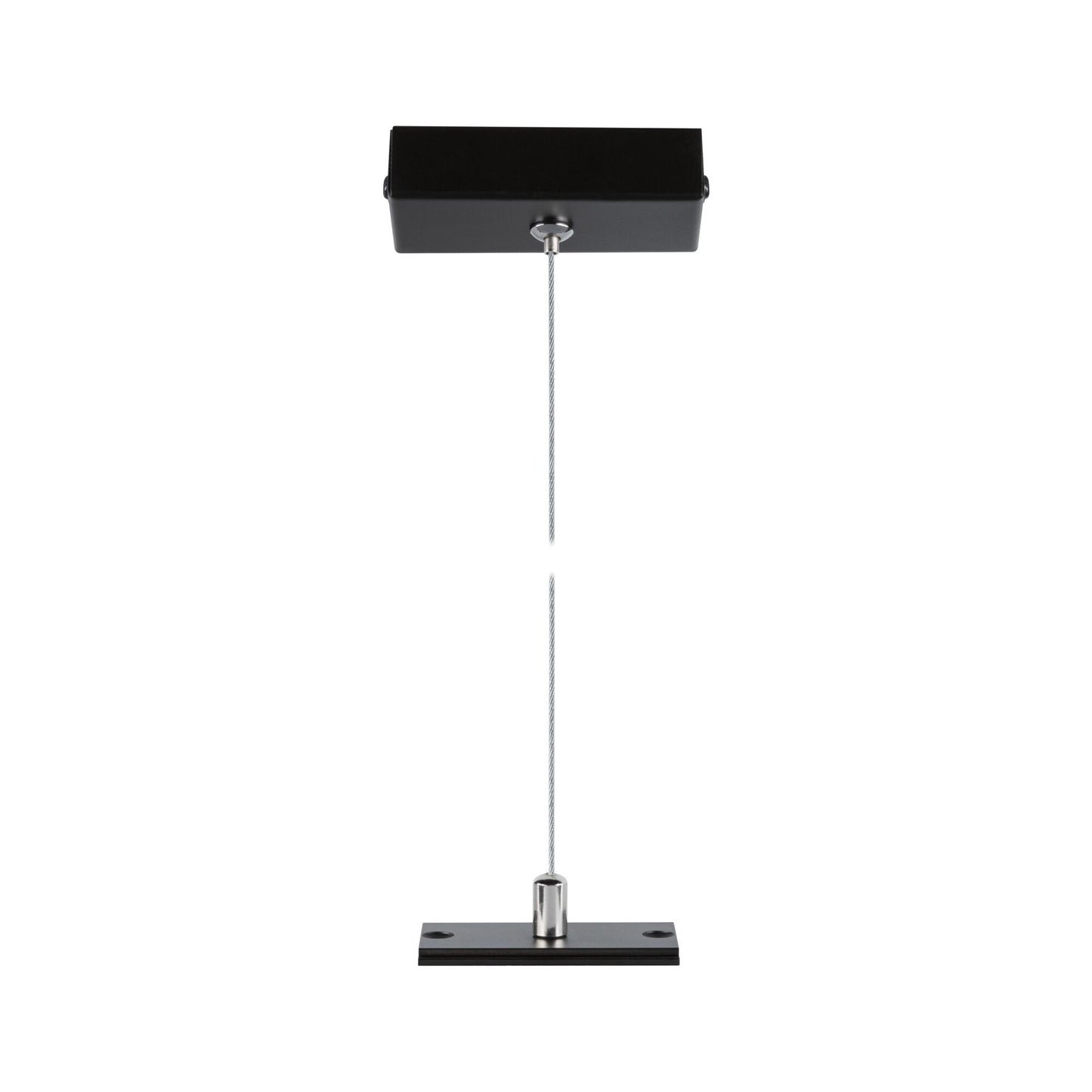 Paulmann Linion Zubehör Seilabhängung Signalschwarz 40x80mm